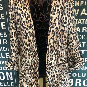 ONLY (Simons) Leopard Print Blazer - S